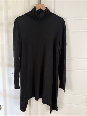 Apt. 9 Black Long Sleeve Turtleneck Sweater